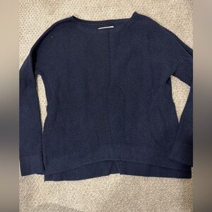 Abercrombie & Fitch Navy Crew Neck Sweater